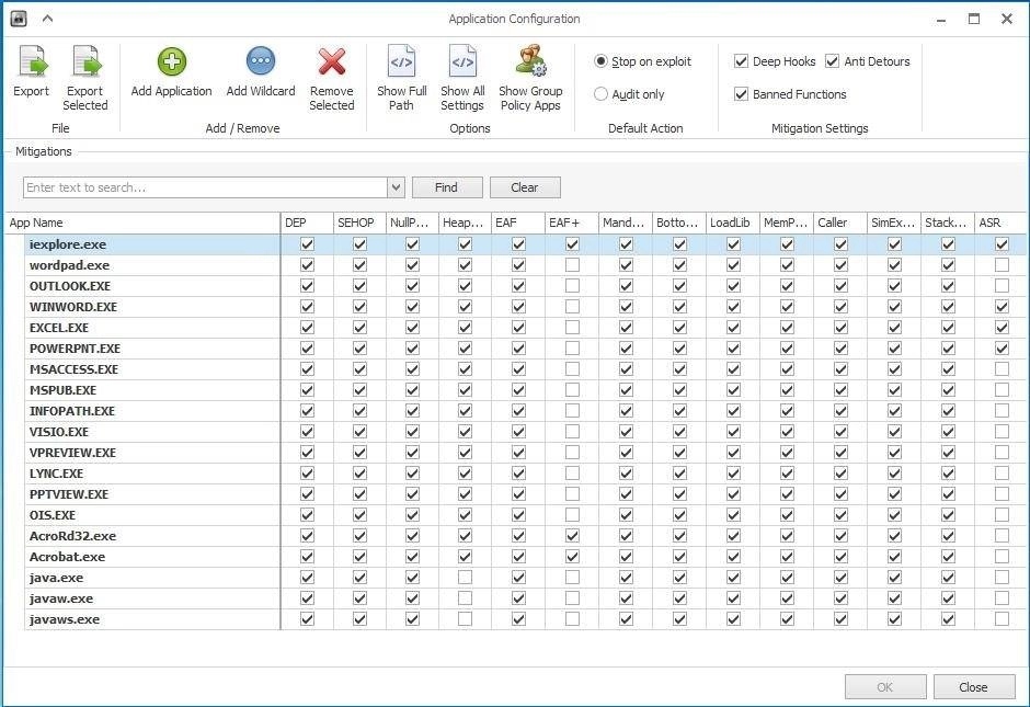 Активация Enhanced Mitigation Experience Toolkit Final 5.5.5871.31892