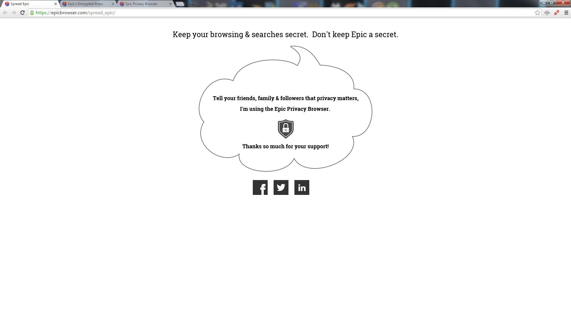 Активация Epic Privacy Browser 87.0.4280.88 Portable by Cento8