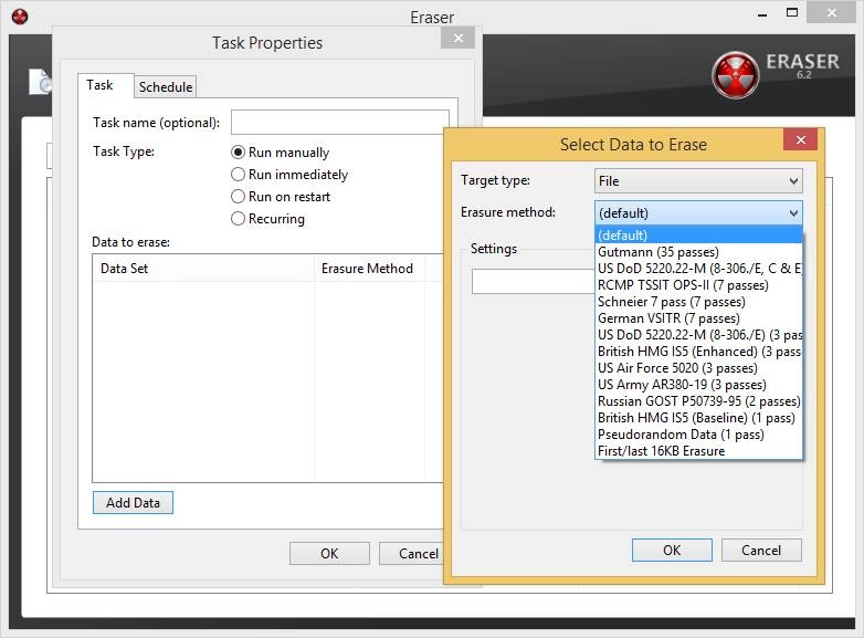 Активация Eraser 6.2.0.2970