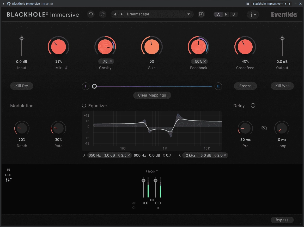 Активация Eventide - Blackhole Immersive 1.1.3 VST3, AAX RePack by R2R