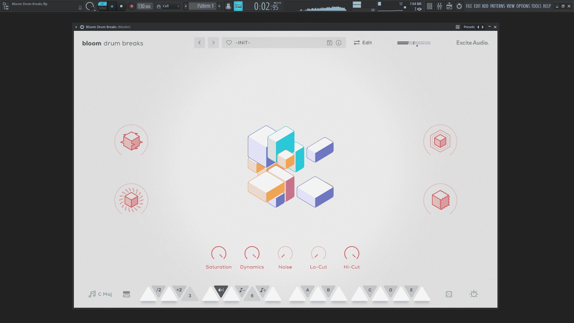 Активация Excite Audio - Bloom Drum Breaks 1.0.1 STANTALONE, VSTi, VSTi 3, AAX