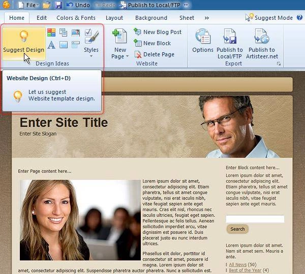 Активация Extensoft Artisteer 4.3.0.60745