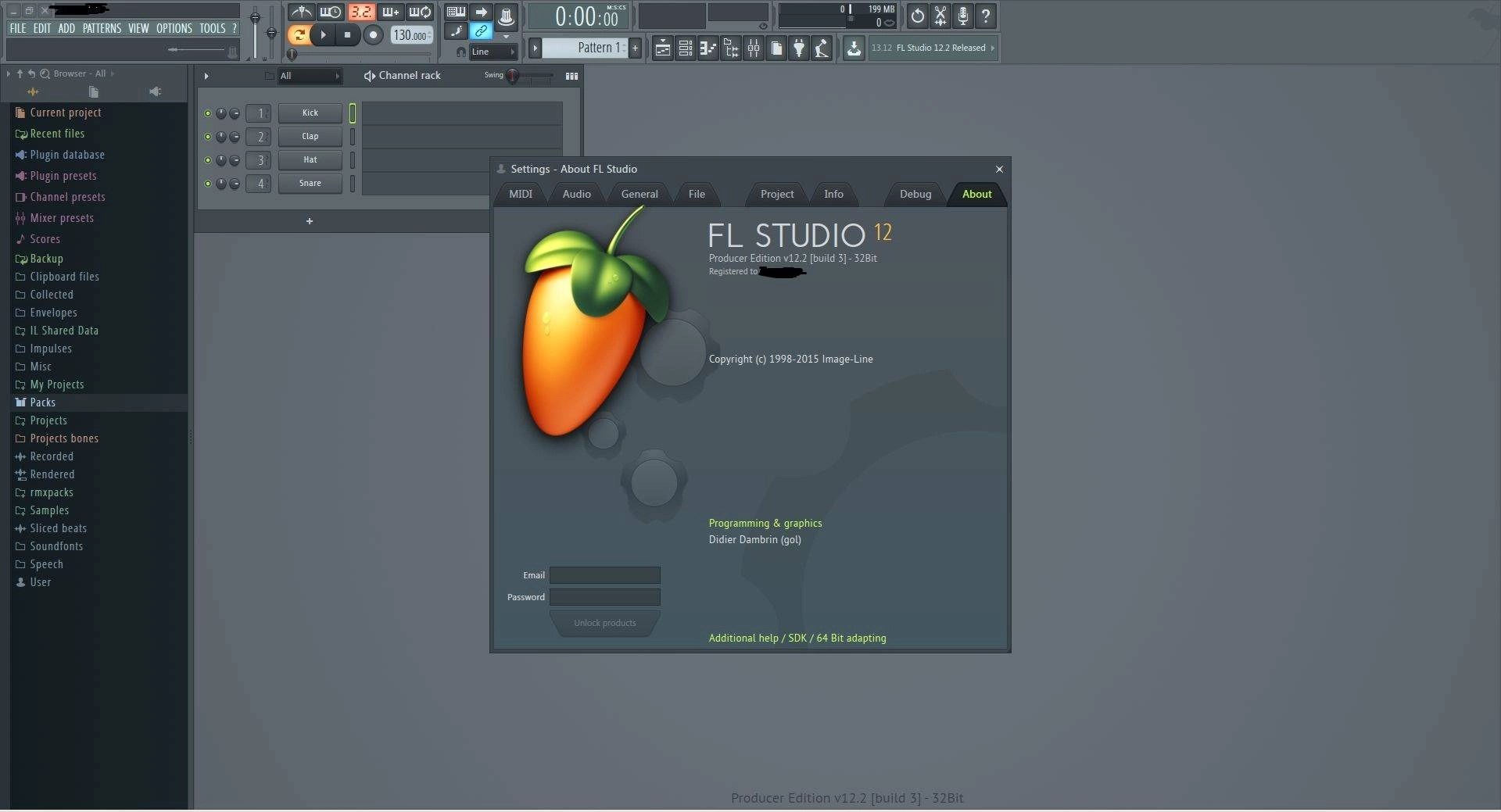 Активация FL Studio Producer Edition 12.2 build 3