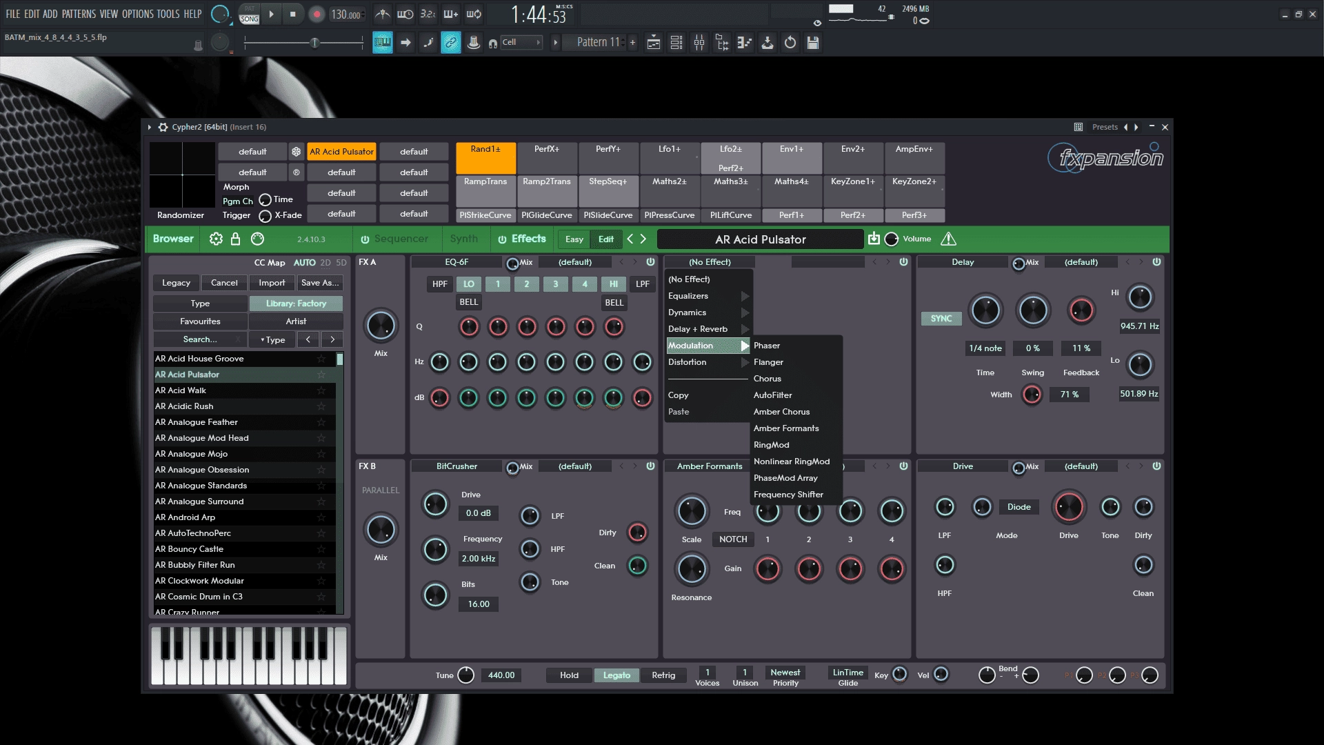Активация FXpansion - Cypher2 2.4.10.3 STANDALONE, VSTi, AAX RePack by VR