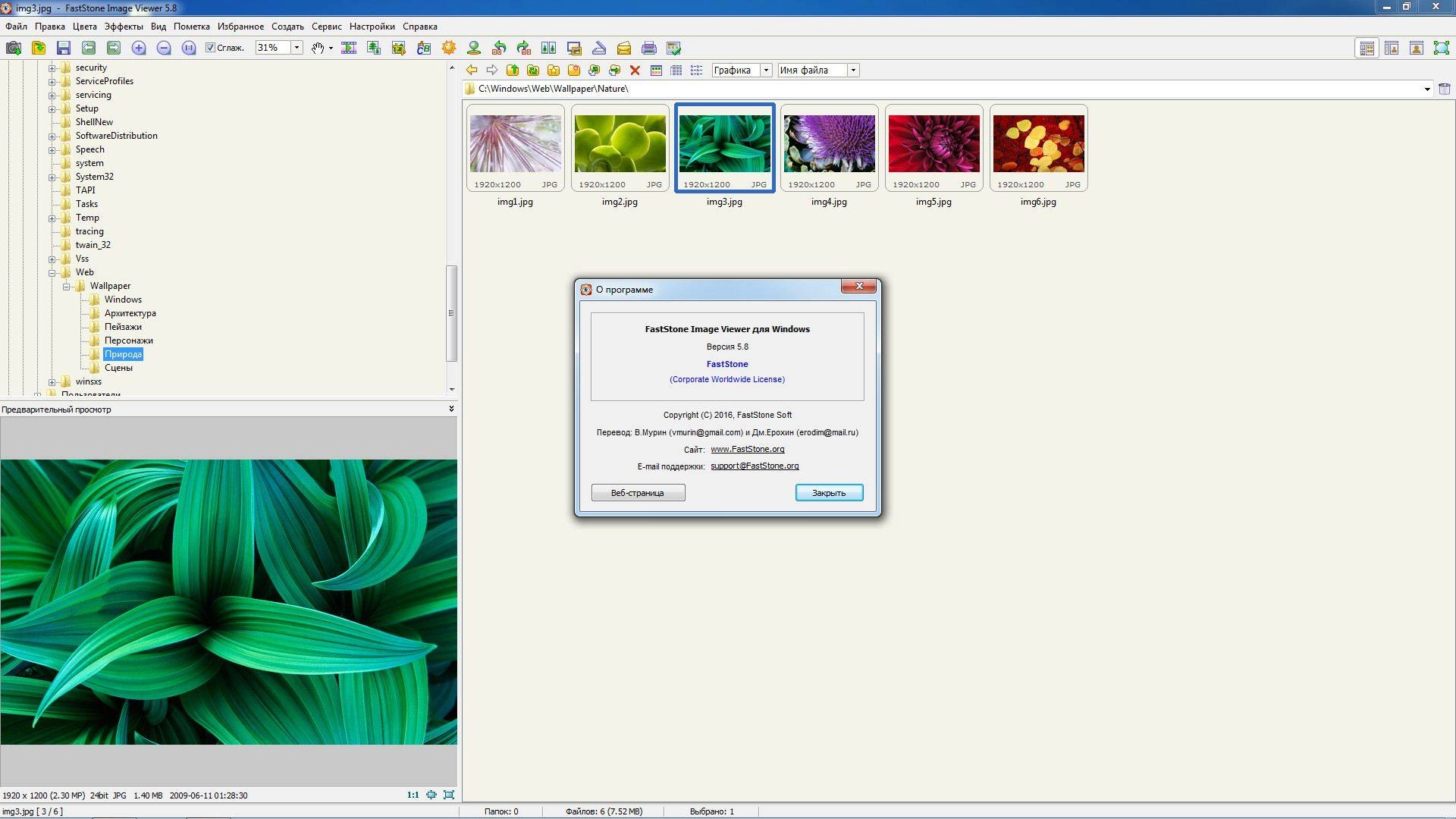 Активация FastStone Image Viewer 5.8 Corporate + Portable