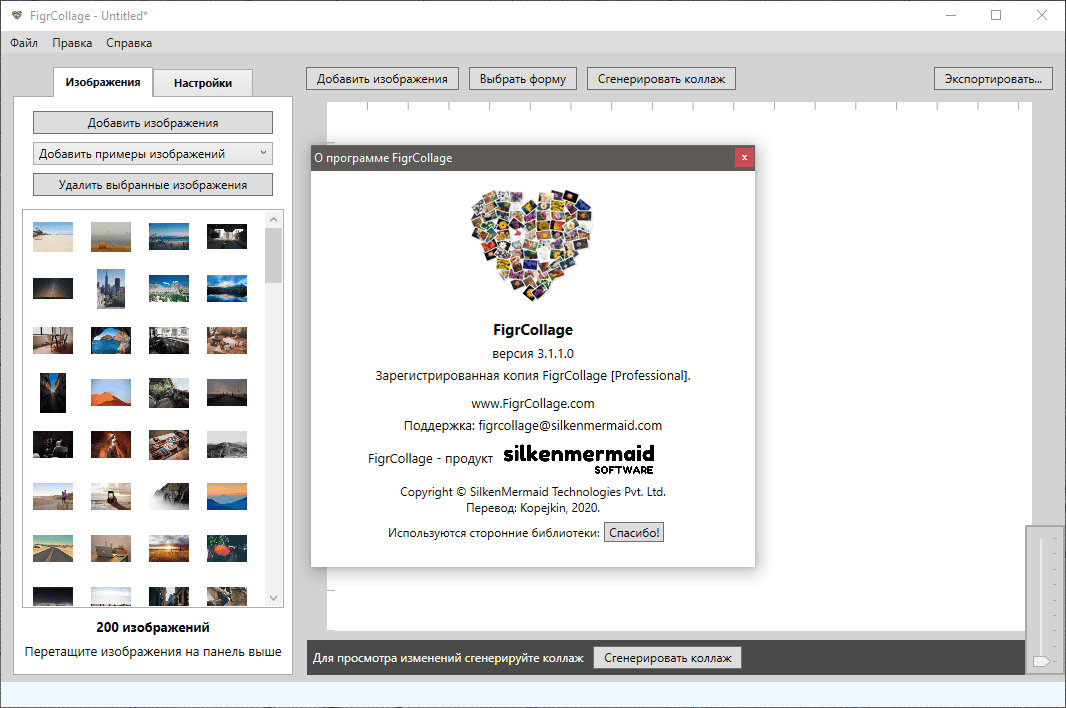Активация FigrCollage Professional 3.3.6.0 RePack by elchupacabra