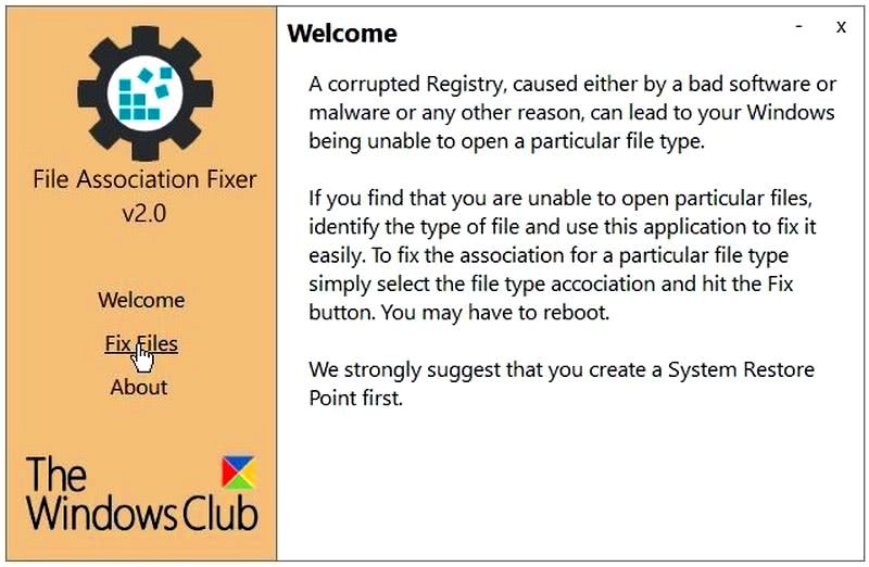 Активация File Association Fixer v2 for Windows 10 Portable