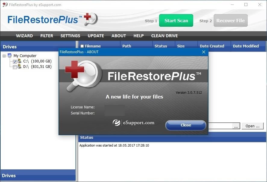 Активация FileRestorePlus 3.0.7 Build 512 RePack by вовава