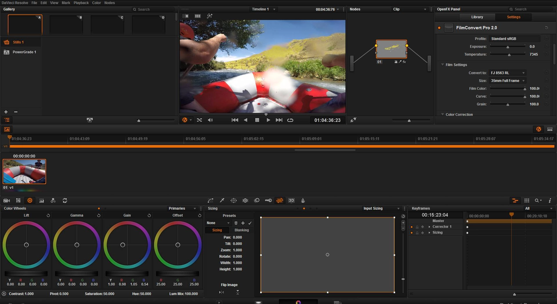 Активация FilmConvert Pro OFX 2.05 for DaVinci, Sony Vegas and Scratch