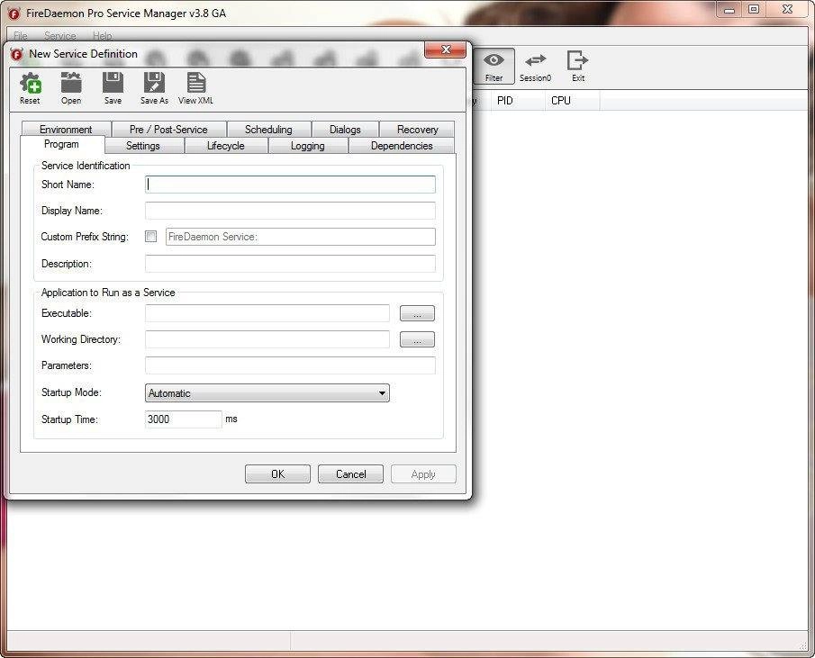 Активация FireDaemon Pro 3.8 Build 2717
