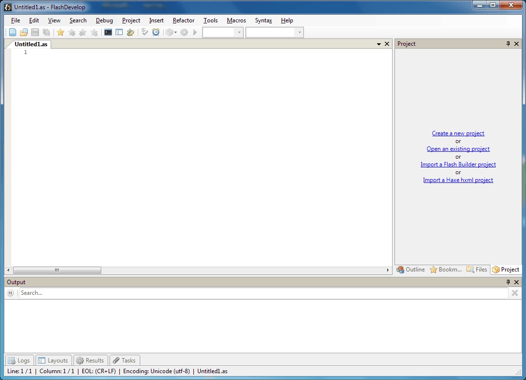 Активация FlashDevelop 5.3.3.1