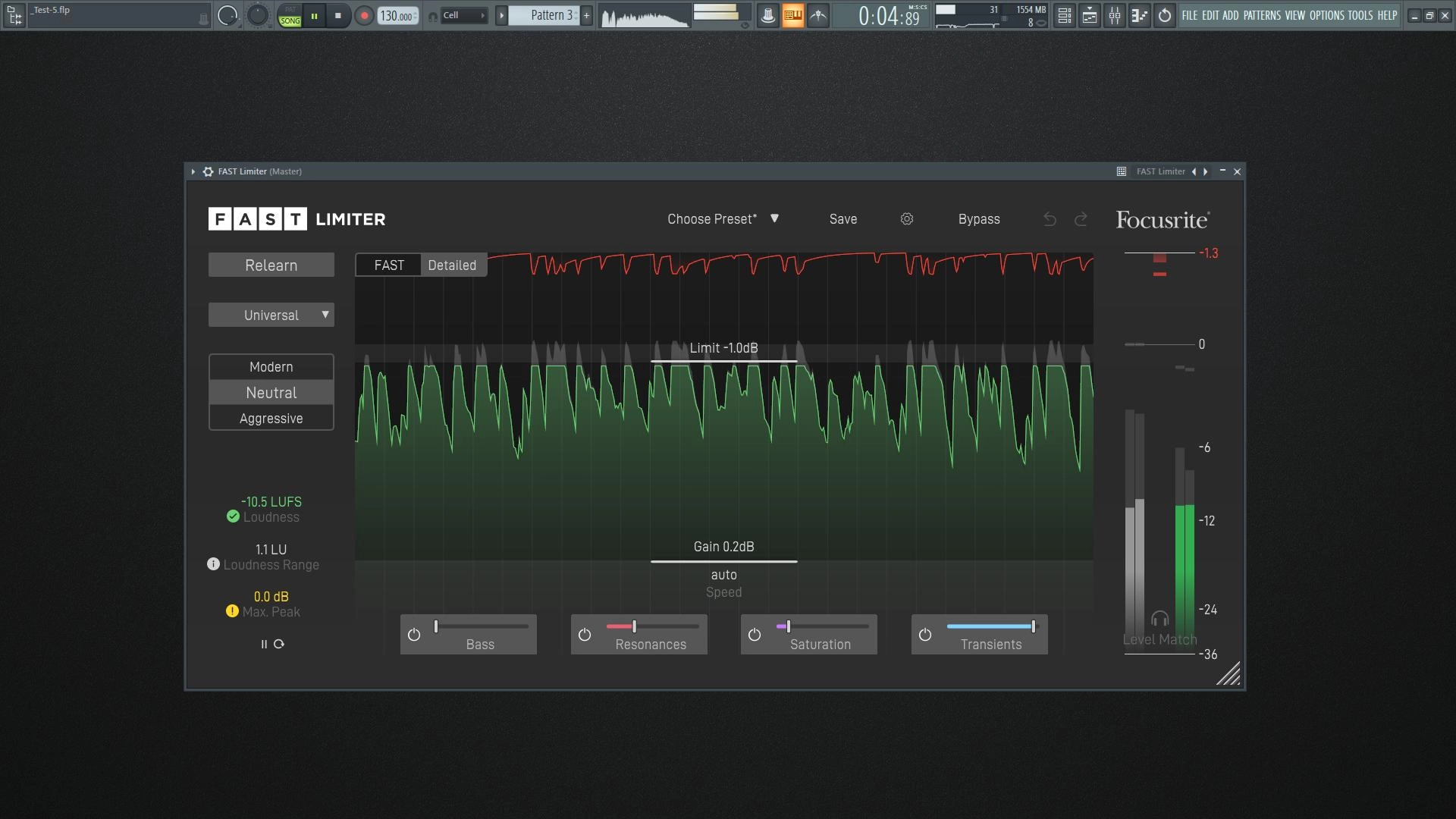 Активация Focusrite - Fast Limiter 1.0.0 VST, VST3, AAX