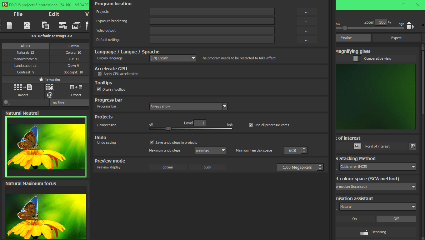 Активация Franzis Focus Projects Pro 5.34.03722