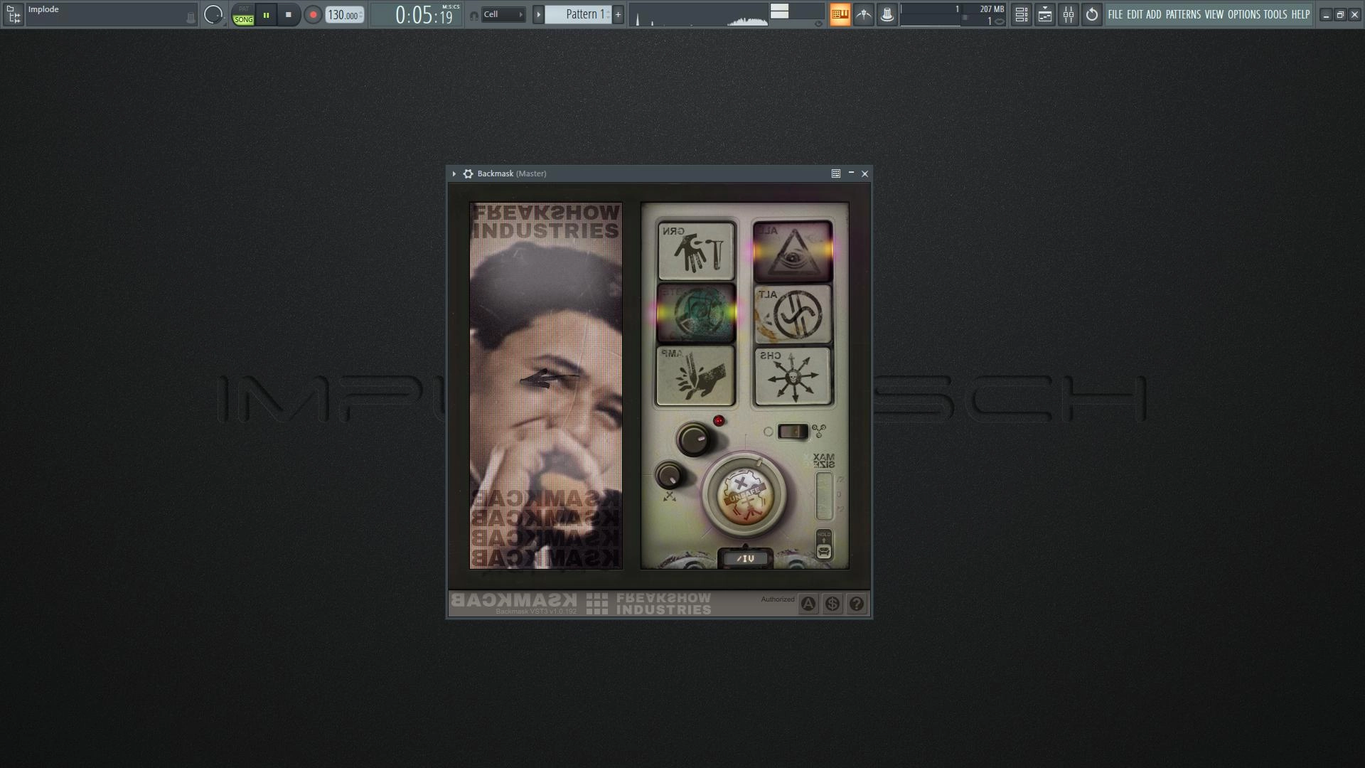 Активация Freakshow Industries - Backmask 1.0.192 VST, VST3 RePack by MOCHA