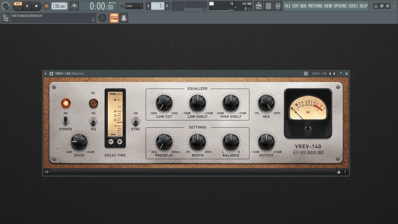 Активация Fuse Audio Labs - VREV-140 1.0.0 VST, VST3, AAX