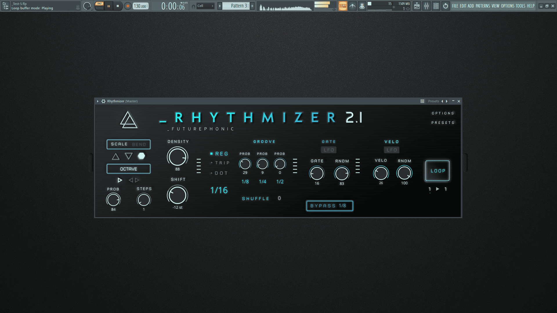 Активация Futurephonic - Rhythmizer 2.1.1 VST