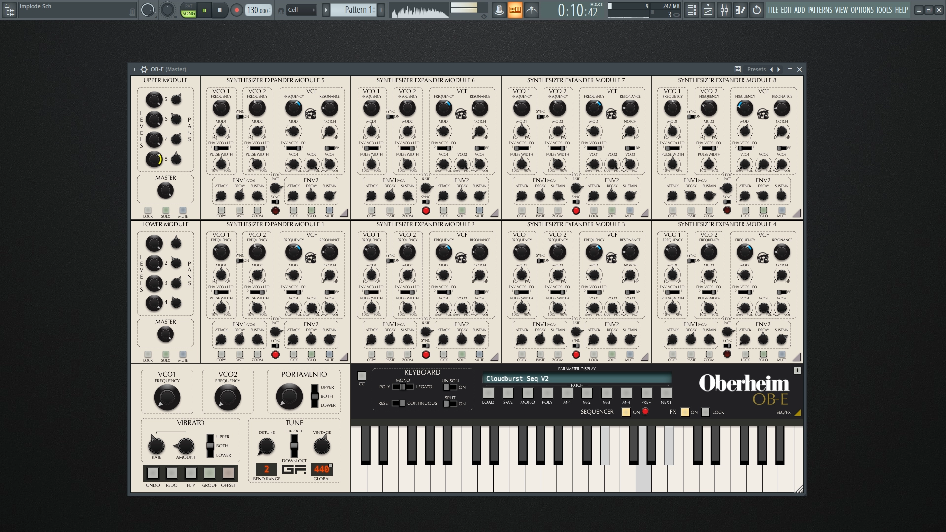 Активация GForce Software Oberheim OB-E 2.1.1 Standalone, VSTi, VSTi3, AAX