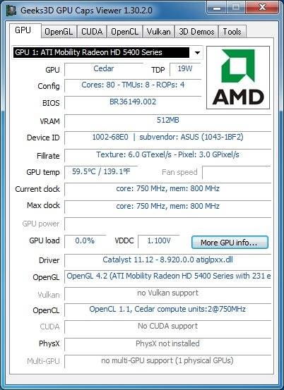 Активация GPU Caps Viewer 1.30.2.0 + Portable