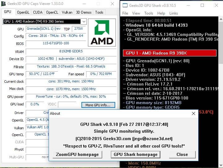 Активация GPU Caps Viewer 1.33.0.0 + Portable