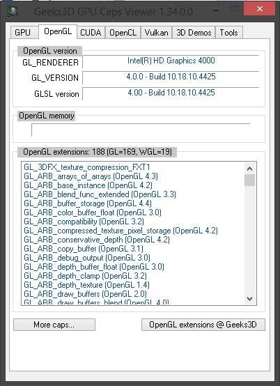 Активация GPU Caps Viewer 1.34.0 + Portable