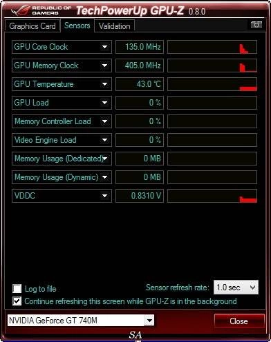 Активация GPU-Z 0.8.0 + ASUS ROG Skin