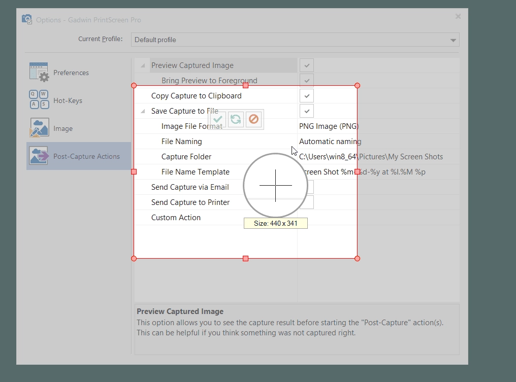Активация Gadwin PrintScreen Pro 5.8.5