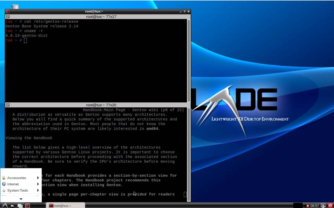 Активация Gentoo Linux 2024-02-18 1xCD, 1xDVD