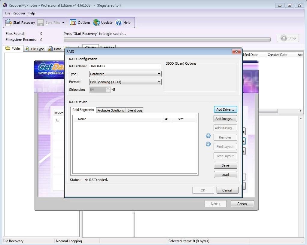 Активация GetData Recover My Photos 4.4.6.1608