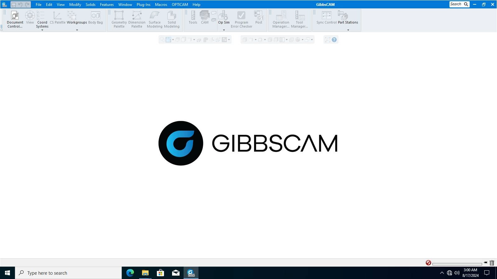 Активация Gibbscam v24.0.71