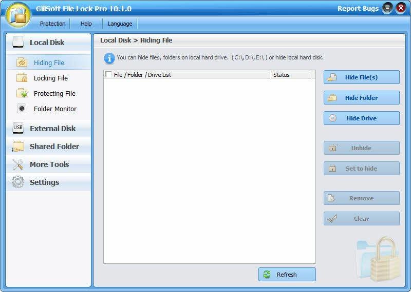 Активация GiliSoft File Lock Pro 10.1.0
