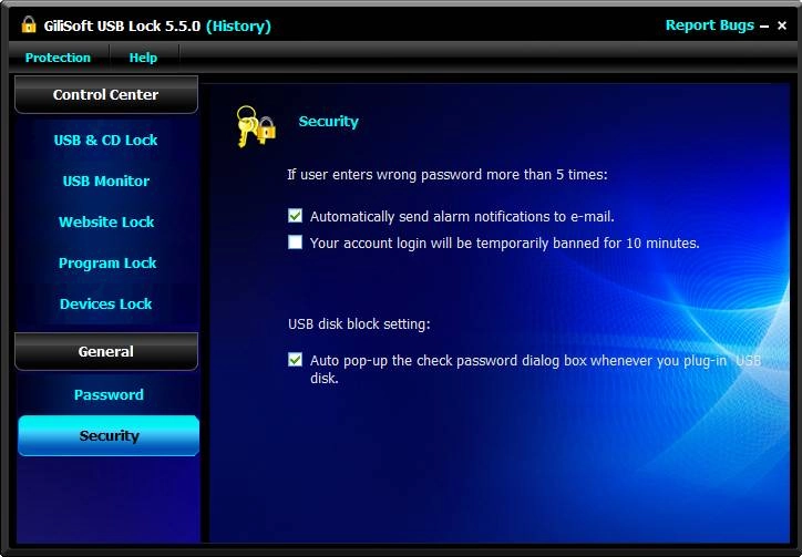 Активация Gilisoft USB Lock 5.5.0 DC 10.09.15