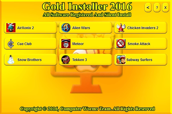 Активация Gold Installer by Muhammad Sadeem