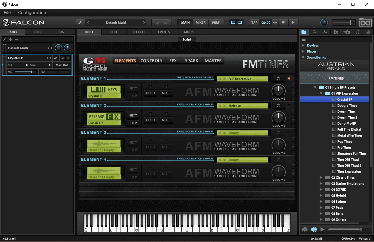 Активация Gospel Musicians - FM TiNES for 2.0