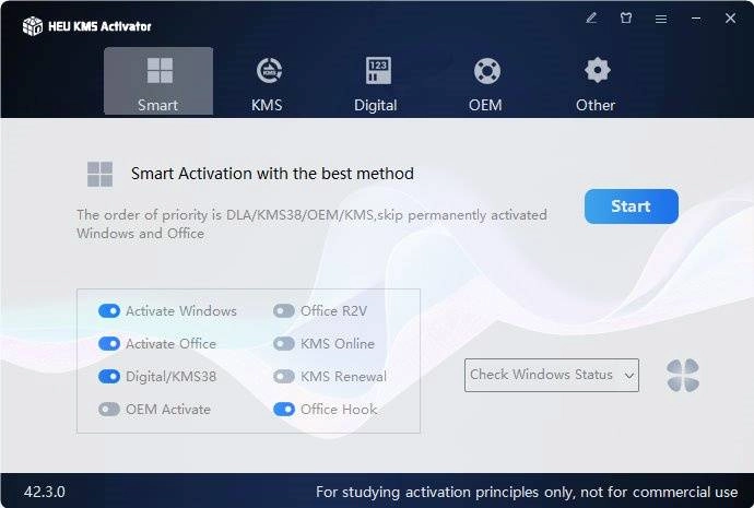 Активация HEU KMS Activator 61.0.0 Portable