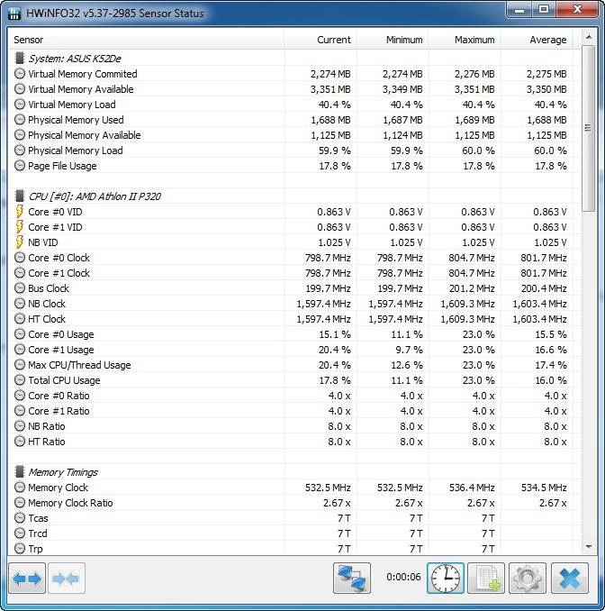 Активация HWiNFO32-64 5.37-2985 Beta Portable