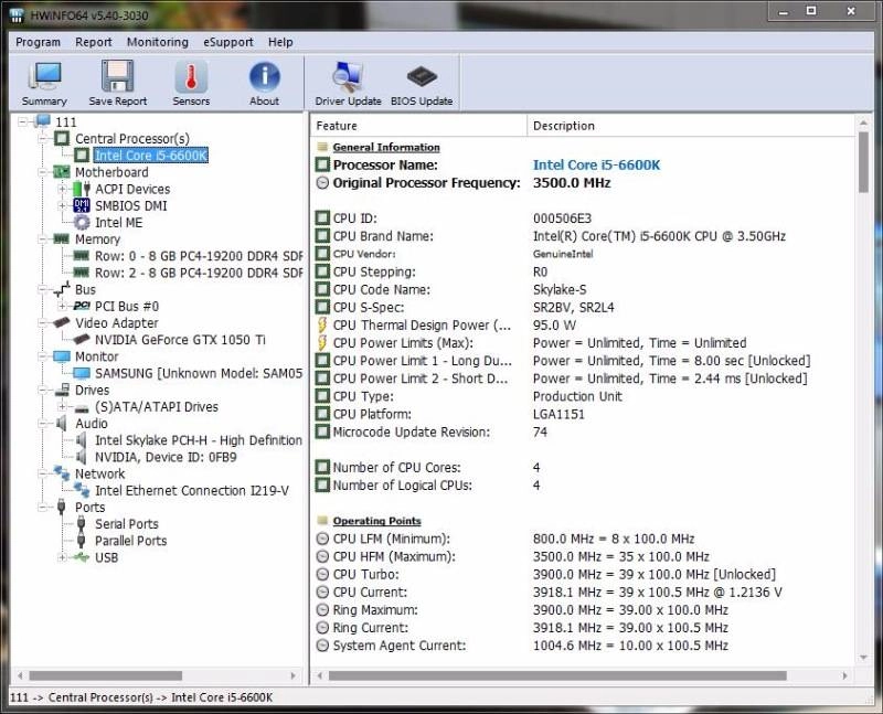 Активация HWiNFO/32/64 5.40-3030 Final + Portable