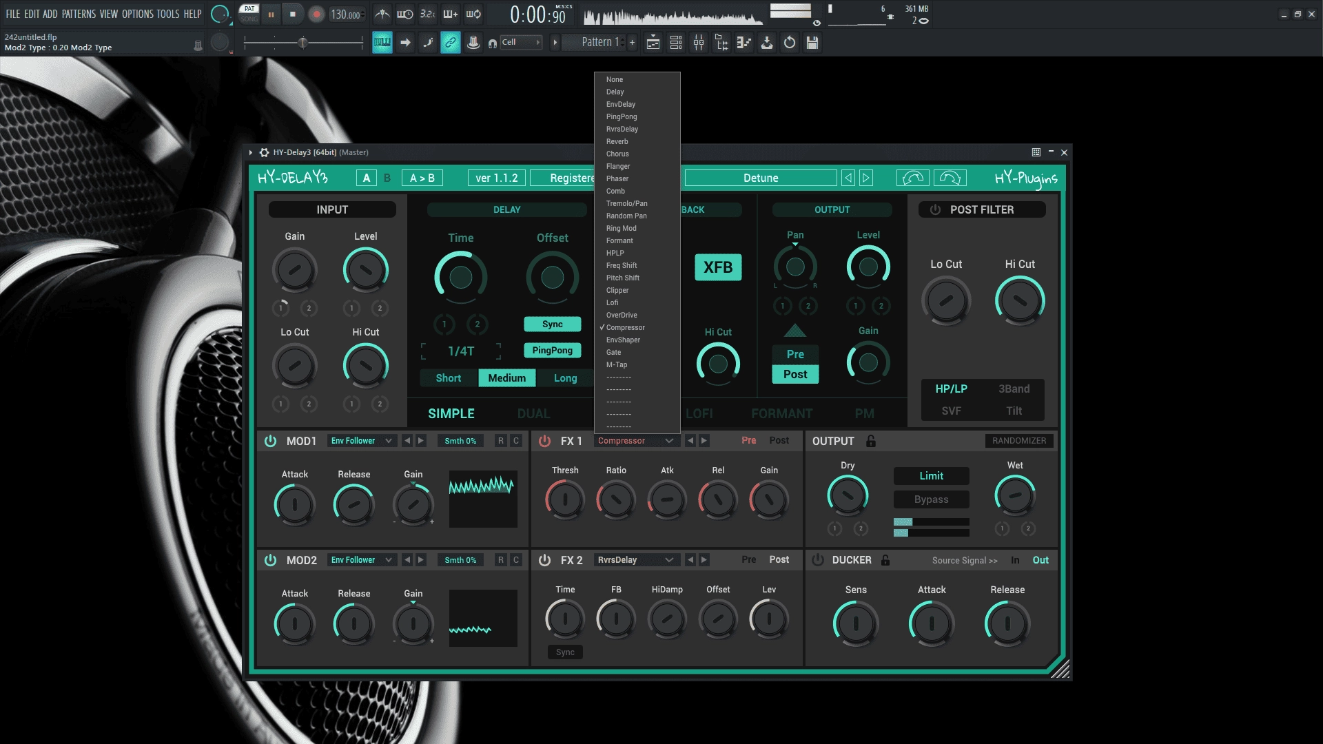Активация HY-Plugins - HY-Delay3 1.1.2 VST, VST3