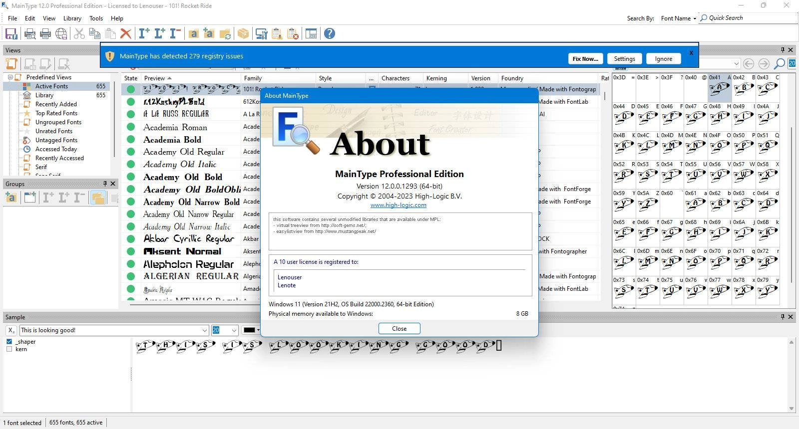 Активация High-Logic MainType Pro 12.0.0.1318