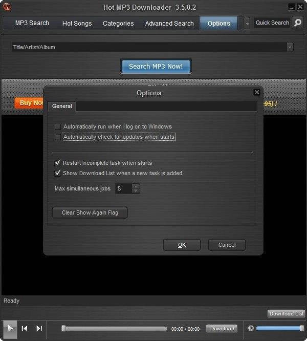 Активация Hot MP3 Downloader 3.5.8.2