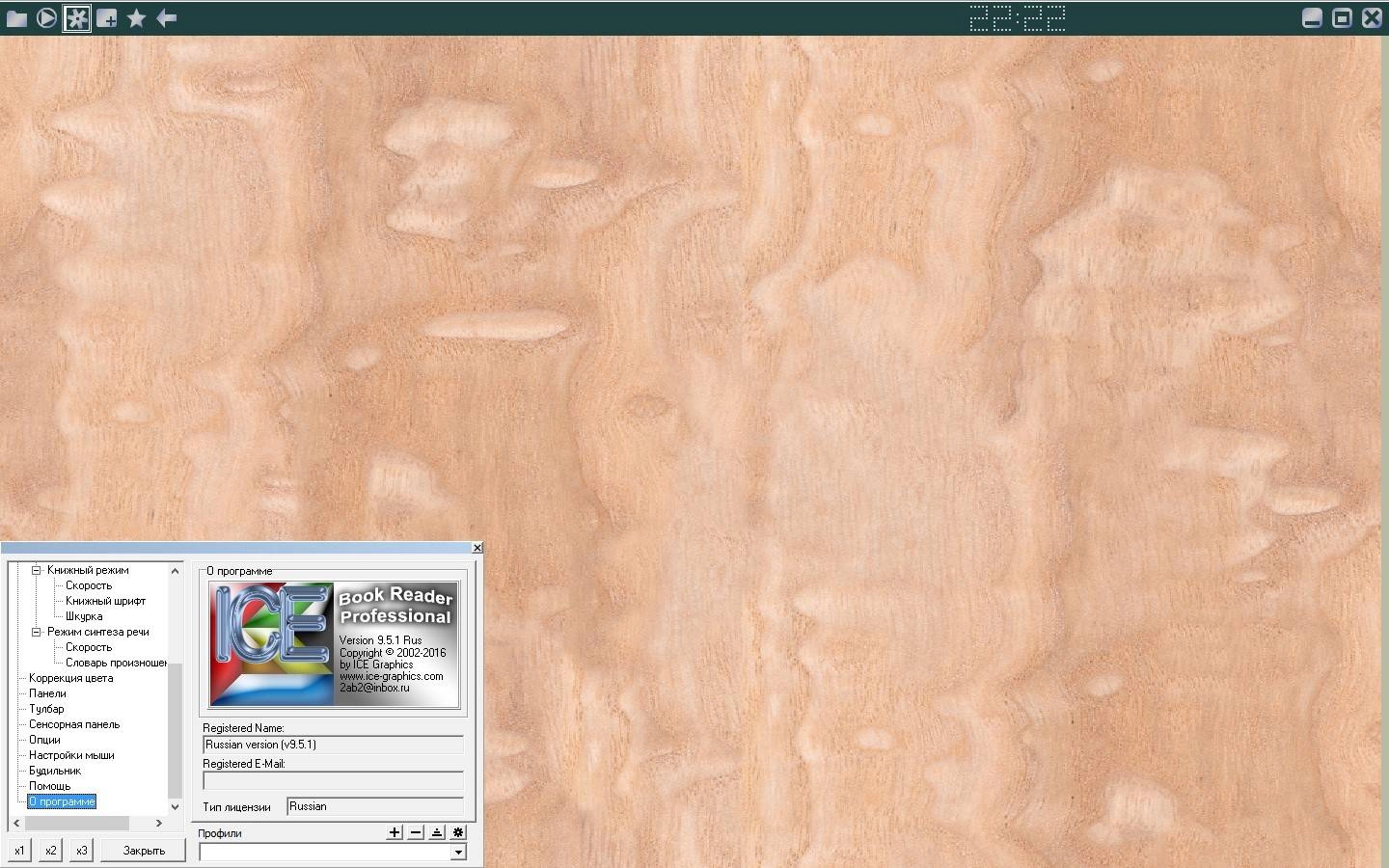 Активация ICE Book Reader Professional 9.6.5 + Lang Pack + Skin Pack