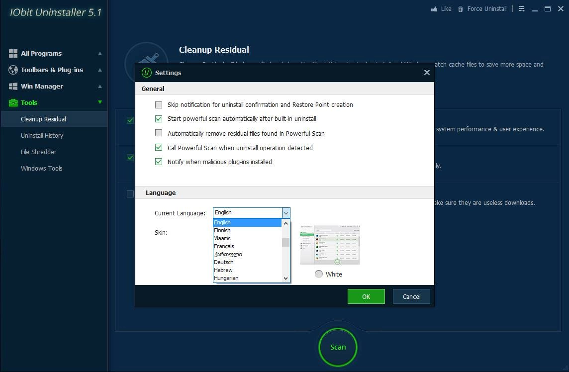 Активация IObit Uninstaller 5.1.0.7 Final Portable by PortableApps