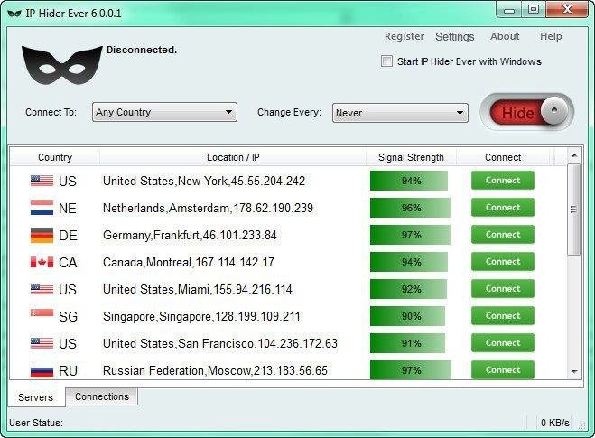 Активация IP Hider Ever 6.0.0.1