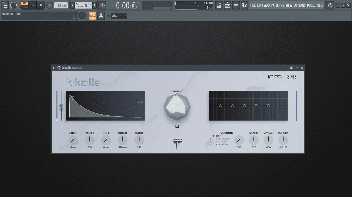 Активация ISM - Kikzilla 1.0.3 VST, VST3, AAX