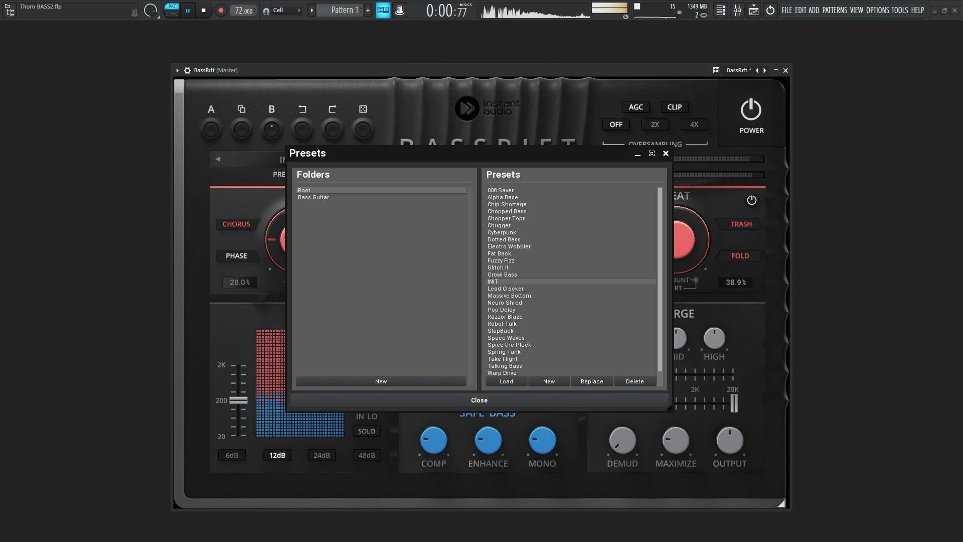 Активация Instant Audio - BassRift 1.2.0 VST, VST 3, AAX