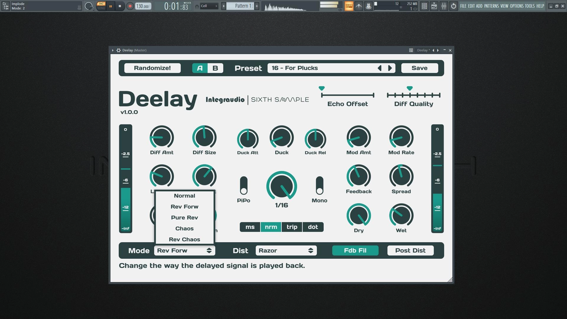 Активация Integraudio - Deelay 1.0.0 VST 3