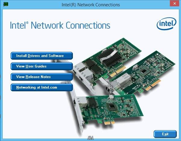 Активация Intel Network Connections Software 20.3 WHQL