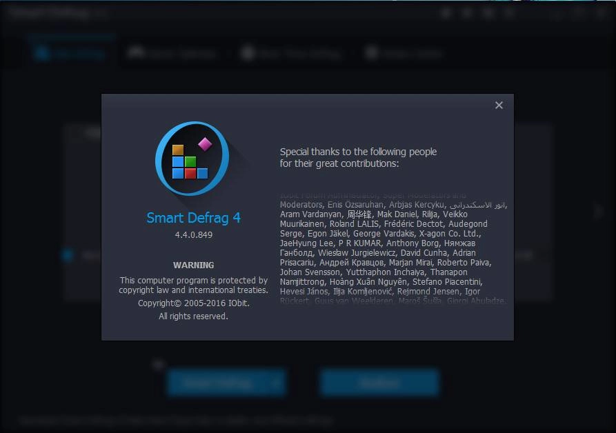 Активация Iobit Smart Defrag 4.4.0.849 Final Portable by PortableApps