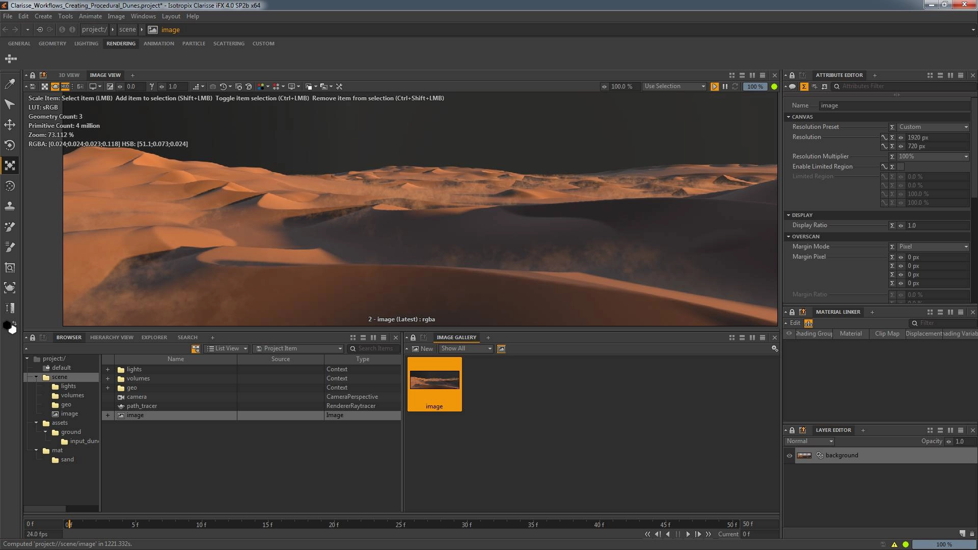 Активация Isotropix Clarisse iFX 4.0 SP2b