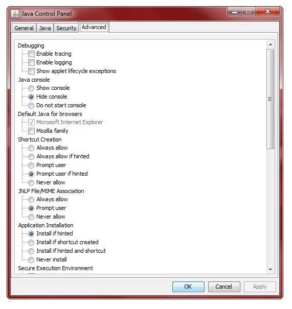 Активация Java Runtime Environment 8 Update 25 | 7.0 Update 71 RePack by D!akov