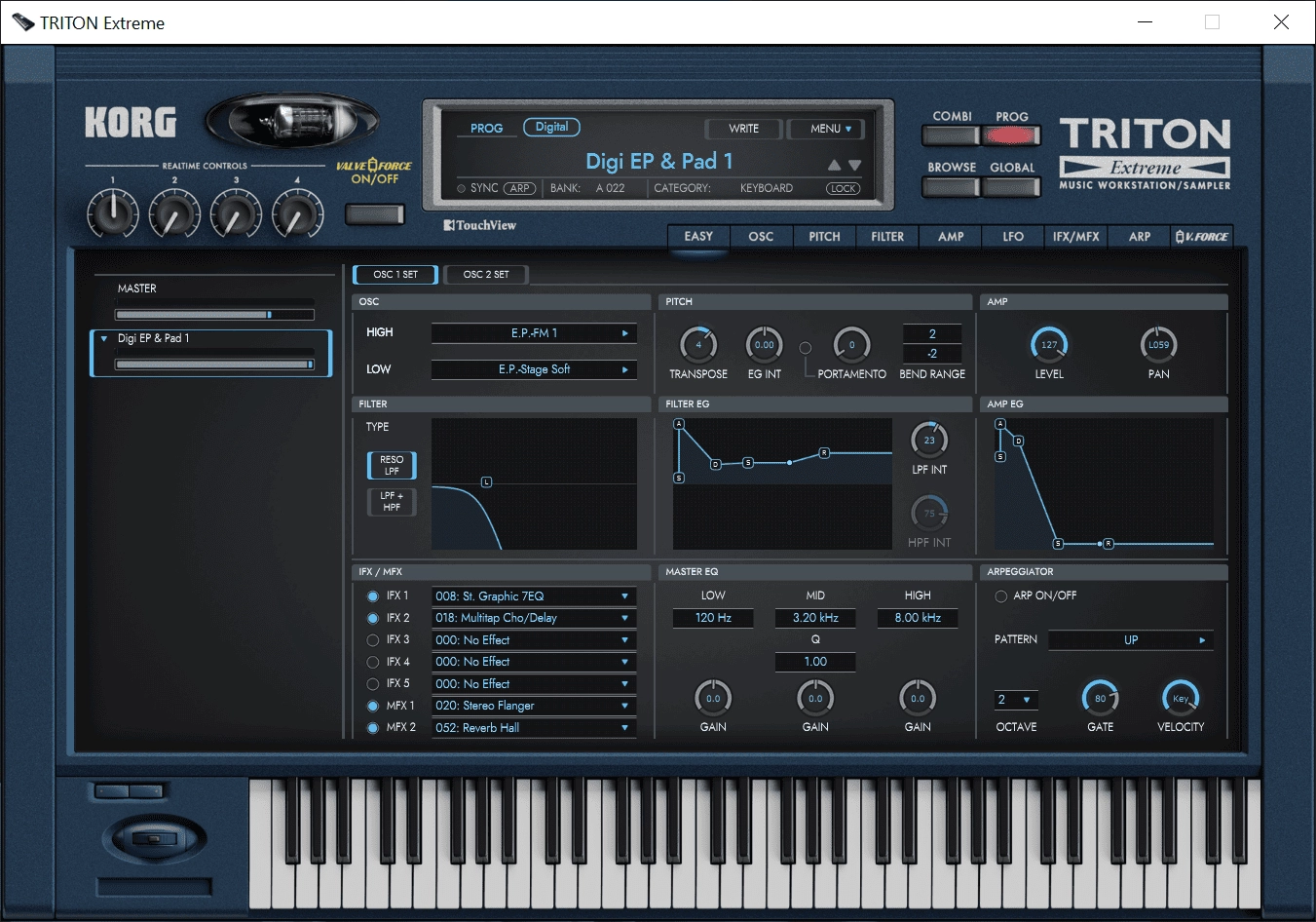 Активация KORG - TRITON Extreme 1.0.2 STANDALONE, VSTi, AAX RePack by RET